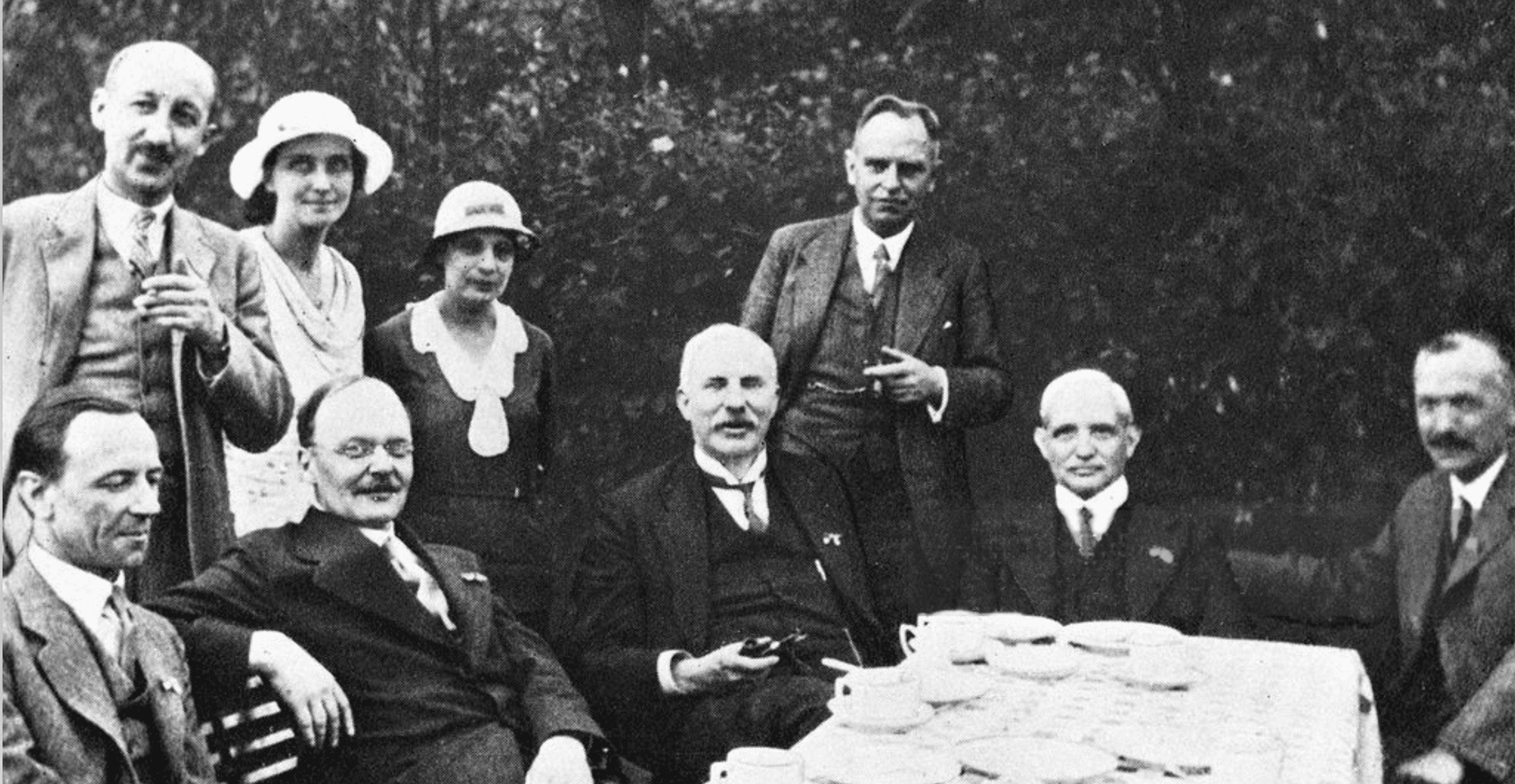 Bild von der Bunsentagung in 1932 Münster